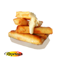 Rozeriya Popia Cendawan Berkrim | 8 pcs | 5 PACK CAN MIX POPIA + FREE Polisterin Box