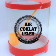 Sticker Air Balang Transparent 💥 Gam Kuat, Kalis Air & Tahan Lasak 💥 Boleh Custom Perkataan