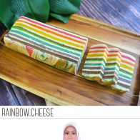 KEK LAPIS PERAK (Rainbow Cheese)
