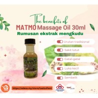 MATMO Massage Oil Aromatic Citronella 30ml 