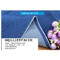 Hot Items! Denim material medium thickness Brilliant Blue 450grams kain jeans per meter