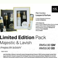 NK Pati Parfum + Losyen Wangi