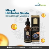 🌼READY STOK🌼MINYAK HERBATUS SAUDA AAFIYAT SYNERGY BSO PENAWAR RESDUNG