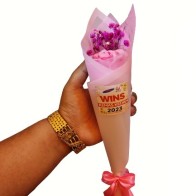 Mini Bouquet Soap Flowers Doorgift