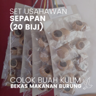 SET USAHAWAN Bekas Makanan Burung (20 biji)