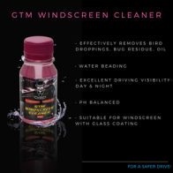 GTM Windscreen Cleaner - 12 bottles/box