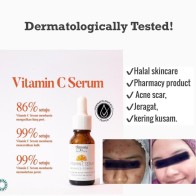 SERUM VITAMIN C 15ml pudarkan jeragat dan parut jerawat