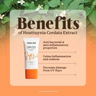 SUNSCREEN Elakkan jeragat baru bertambah! Sunscreen Hyalu-cica SPF50/PA++++ UVA/UVB 