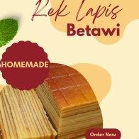 Kek Lapis Betawi Homemade (original recipe)