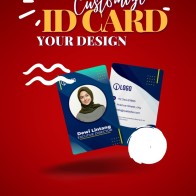 ID CARD / Member card/Matrik card/Loyalty card Custom Design Fast Delivery