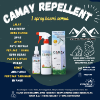 Spray serangga organik camay repellent pembasmi serangga dan kutu