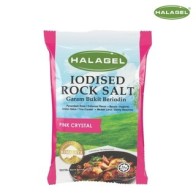 HALAGEL® Garam Bukit Beriodin | Iodised Himalayan Rock Salt | PINK CRYSTAL 400G