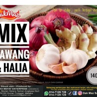 Kudapan Berpantang Mix Bawang & Halia : Botol 140g