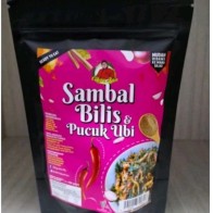 SAMBAL GARING IKAN BILIS & PUCUK UBI CIKGU ANA