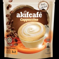 Akifcafe Cappucino  10g X 10 sachet