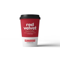 Akifcafe Hot Cup Red Valvet