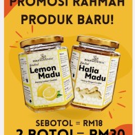 Promosi Kordial Honey Lemon/ Honey Ginger