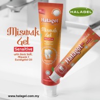 HALAGEL® Toothpaste MISWAKGEL (175G) | Ubat Gigi HALAGEL® | Non Fluoride | Tanpa Florida