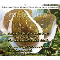 Sabun Skrub Daun Bidara dan Dain Limau Purut