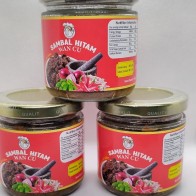 Sambal hitam wan cu (pedas) 