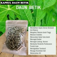 KAPSUL DAUN BETIK 100biji