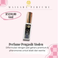 🔥(READY STOCK)🔥 PARFUM CUSTOM PATI TERAS GAHARU MIX PHERO LONG LASTING 24JAM by MAISARA PERFUME 