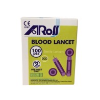 BLOOD LANCET 30G - UNIVERSAL BLUE 100PCS
