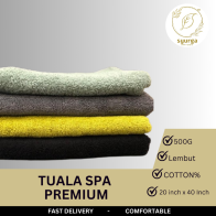 Tuala Spa Berwarna Tuala premium Tuala Kanak Kanak Cotton 