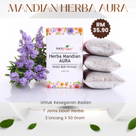 Herba Mandian Aura (daun mandi ibu bersalin / berpantang)