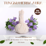 Tuam Tungku Herba Ibu Bersalin | Untuk Bengkak Susu Period | AURA INNER