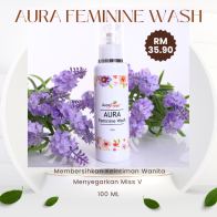 Pencuci Miss V Feminine Wash Hygiene | Pencuci Wanita Sireh Masalah Keputihan Kegatalan | AURA INNER