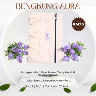 Bengkung Tali Zip Tradisional Moden Untuk Czer Normal Perut Buncit Selepas Bersalin | AURA INNER