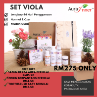 Set Berpantang Ibu Bersalin | Set Viola Lengkap 44 Hari Moden Tradisional  | AURA INNER