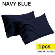 Sarung Bantal 100% Cotton sarung Bantal Navy Blue