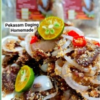 Pekasam Daging Homemade - Sedap, Lembut, Segar