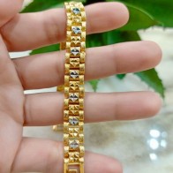 Rantai Tangan Emas Suasa 18k