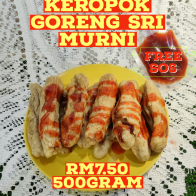 [500GRAM] Keropok Lekor Losong Goreng Gebu Sri Murni + Free SOS