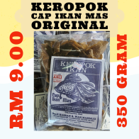 [350GRAM] Keropok Keping Cap Ikan Mas Original EXTRA Isi Ikan (Wan Hassan b. Wan Mahmud)