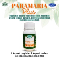 PARAMARIA Plus HPA Menghilangkan Keputihan & Meningkatkan Kesuburan Wanita (75 biji) - exp ogos 2027