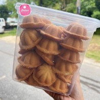 INTAN COOKIES Bahulu bentuk Buah Cermai (Perisa Asli).