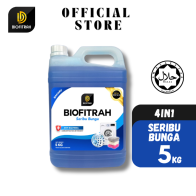 SERIBU BUNGA , Sabun 4 in 1 (Pencuci + Pelembut) 5KG , BIOFITRAH