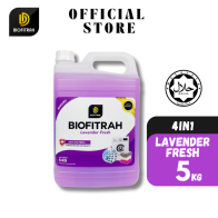 LAVENDER FRESH , Sabun 4 in 1 (Pencuci + Pelembut) 5KG , BIOFITRAH