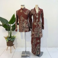 KEBARUNG BATIK MALAYSIA- DARK BROWN