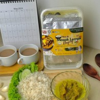 NASI PUTIH & MASAK LEMAK DAGING