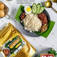 NASI LEMAK & SAMBAL TUMIS IKAN BILIS 