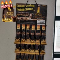 Papan gantug kedai makan Air Coklat BELGIAN Choco Albab 