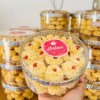 INTAN COOKIES Biskut Dahlia (Samprit Susu).