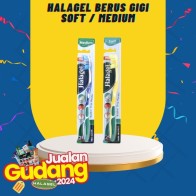 Halagel Toothbrush Medium / Soft | Berus Gigi Dewasa Medium / Soft