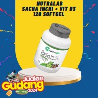 Nutralab Sacha Inchi + Vitamin D3 250IU (softgel) Premium 120's by Kohalagel