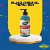 HALAGEL® Shower Gel | Gel Mandian | 1 Liter TROPICAL BLISS 1L